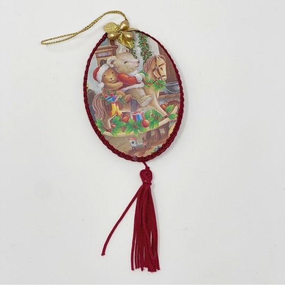 Vintage Handmade Christmas Tree Tassel  Ornament - Picture 2 of 6